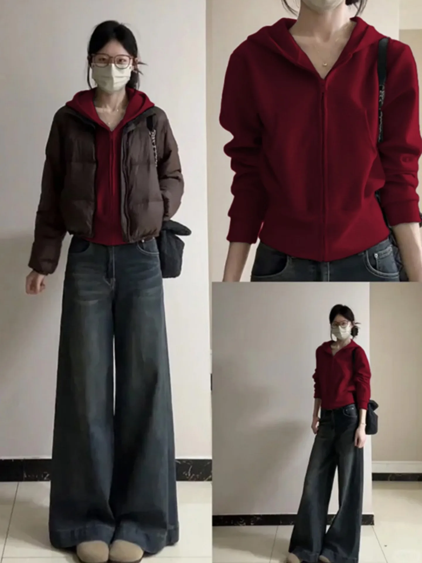 Женская толстовка на молнии с флисовой подкладкой, осенне-зимняя, модная, в корейском стиле, с длинными рукавами, из полиэстера
Женская толстовка на молнии с флисовой подкладкой, осенне-зимняя, модная, в корейском стиле, с длинными рукавами, из полиэстера