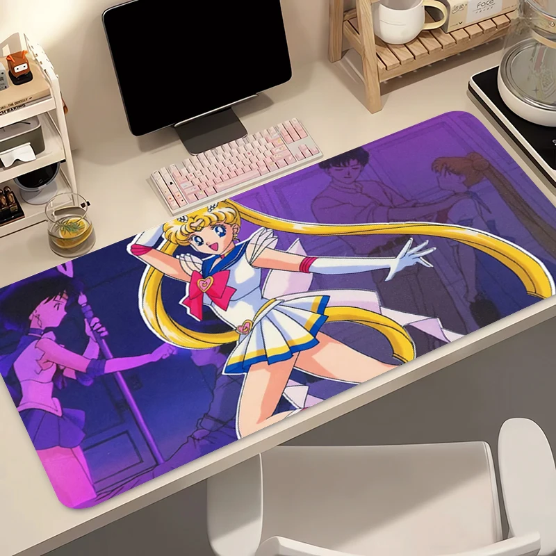 Gaming accessories Mouse pad Computer Gamer keyboard pad S-Sailor Moons Designed specifically Large gamer for e-sports Mousepad
Gaming accessories Mouse pad Computer Gamer keyboard pad S-Sailor Moons Designed specifically Large gamer for e-sports Mousepad