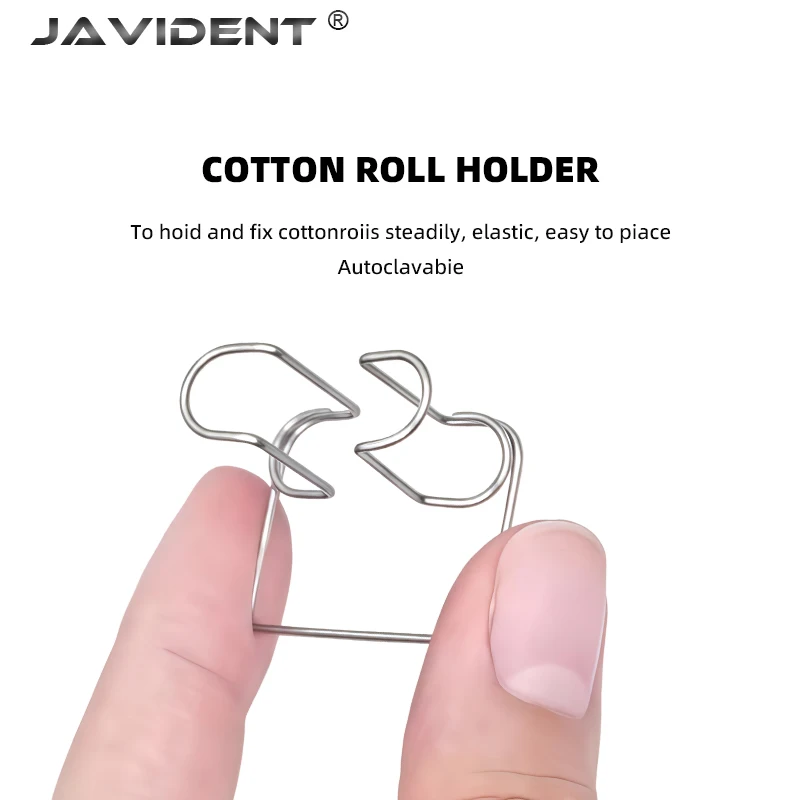 Dental Moisture-Barrier Cotton Roll Clamp, Stainless Steel, Heat-Resistant and Sterilizable, Cotton Roll Clamp with Holder
Dental Moisture-Barrier Cotton Roll Clamp, Stainless Steel, Heat-Resistant and Sterilizable, Cotton Roll Clamp with Holder