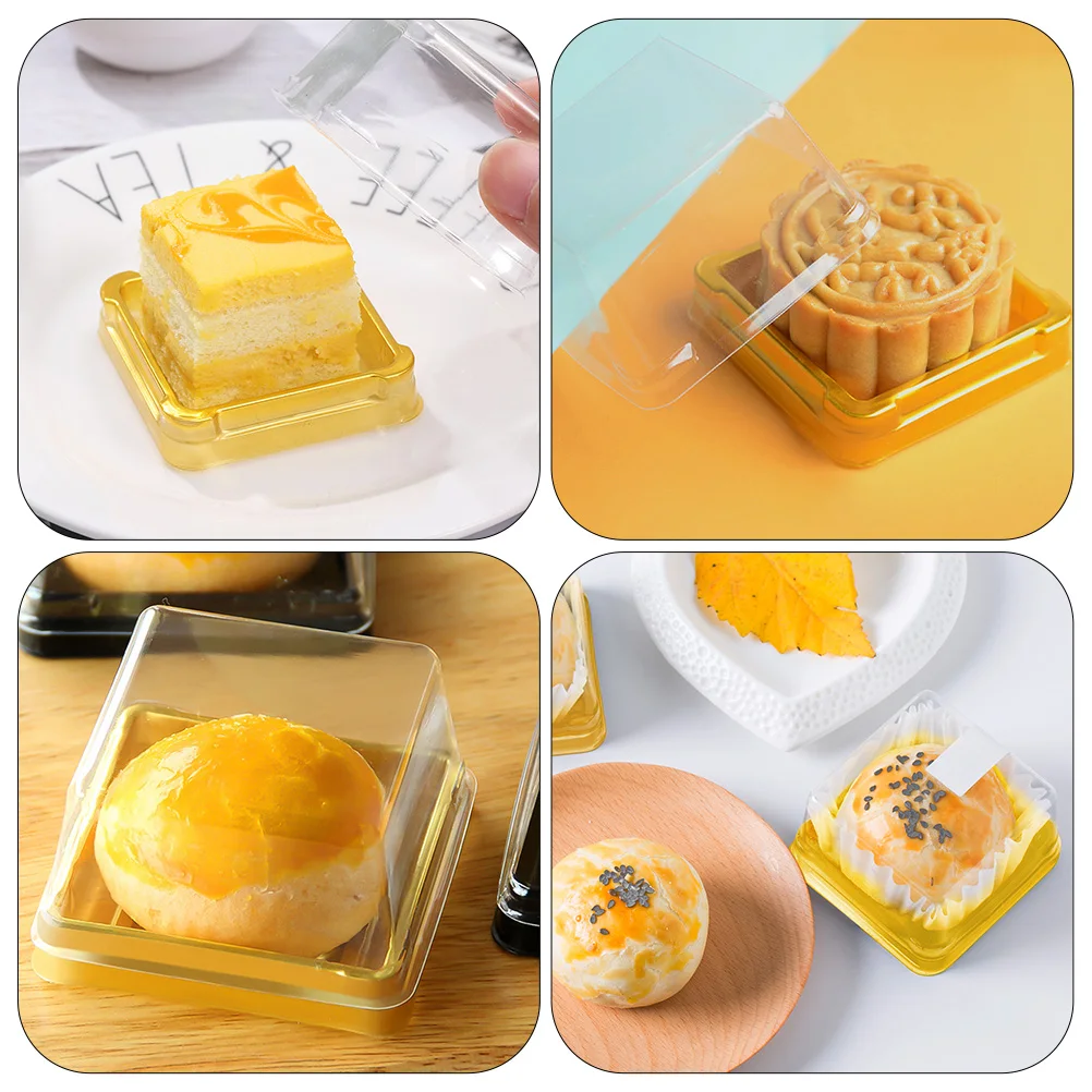 150 Pcs Blister Egg Yolk Crisp Box Cake Wrapping Boxes Dessert Plastic Trays Moon Cases The Pet Packing Container
150 Pcs Blister Egg Yolk Crisp Box Cake Wrapping Boxes Dessert Plastic Trays Moon Cases The Pet Packing Container