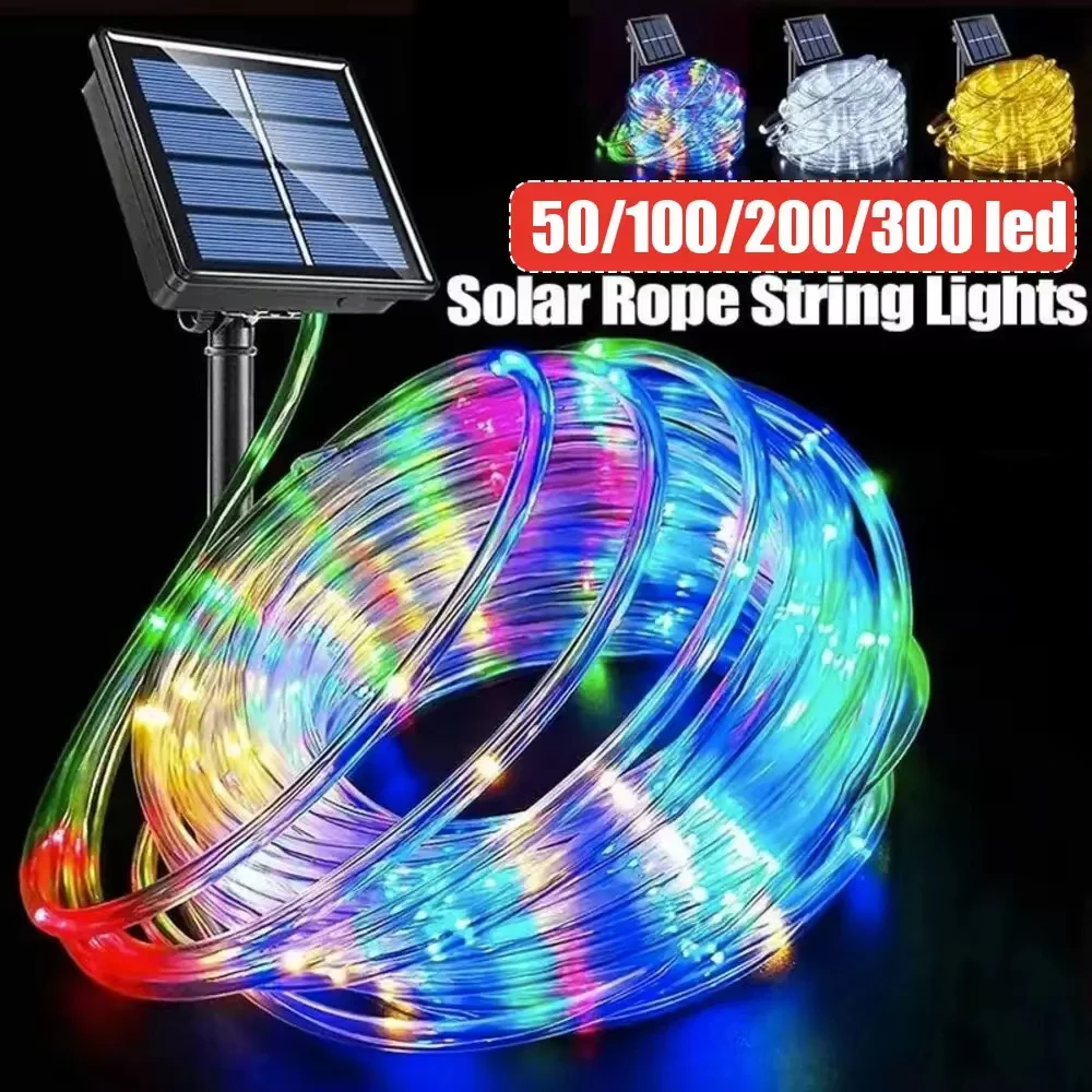 Outdoor Solar Tube Rope Led Light 32m/22M/12M/7M Garden Christmas Decoration Fairy String Light Outdoor Wedding Party Led Lamp
Outdoor Solar Tube Rope Led Light 32m/22M/12M/7M Garden Christmas Decoration Fairy String Light Outdoor Wedding Party Led Lamp