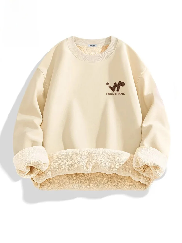 Thiened Fce Hoodie round Ne Casual Sle Men's Winter Sweatirt Couple Matching Quali Cotton Polyester
Thiened Fce Hoodie round Ne Casual Sle Men's Winter Sweatirt Couple Matching Quali Cotton Polyester