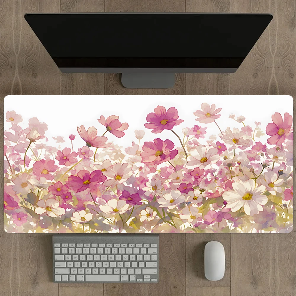 Office accessories super large flower pattern mouse pad mechanical keyboard expansion gaming mats rubber non-slip desk mat XXL
Office accessories super large flower pattern mouse pad mechanical keyboard expansion gaming mats rubber non-slip desk mat XXL