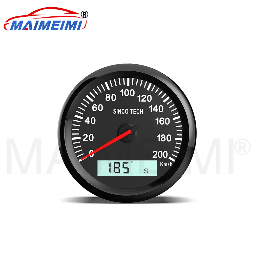 85mm Universal GPS Speedometer With Odometer Pointer LCD Display Car gauge With GPS Antenn for 12V 24V
85mm Universal GPS Speedometer With Odometer Pointer LCD Display Car gauge With GPS Antenn for 12V 24V