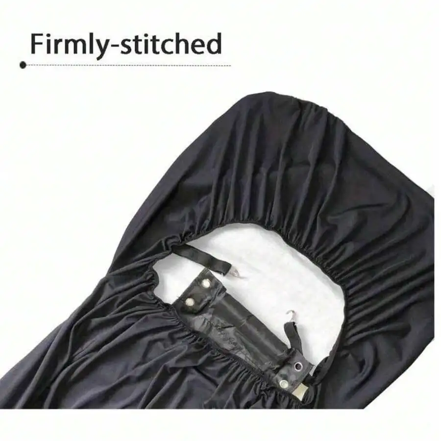 Firmly-Stitched Universal Car Seat Cover, Black Stretch Fabric With Adjustable Straps
Firmly-Stitched Universal Car Seat Cover, Black Stretch Fabric With Adjustable Straps