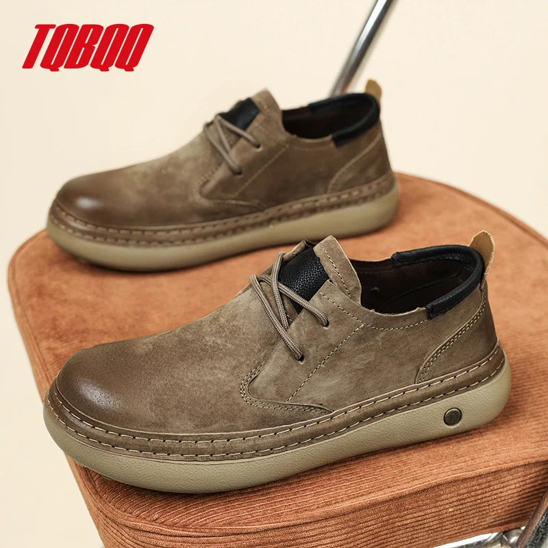 Men's Casual Dress Shoes Genuine Leather Hand-Sewn Loafers Shoes Fashion Commute Duty Trainer Shoes
Men's Casual Dress Shoes Genuine Leather Hand-Sewn Loafers Shoes Fashion Commute Duty Trainer Shoes