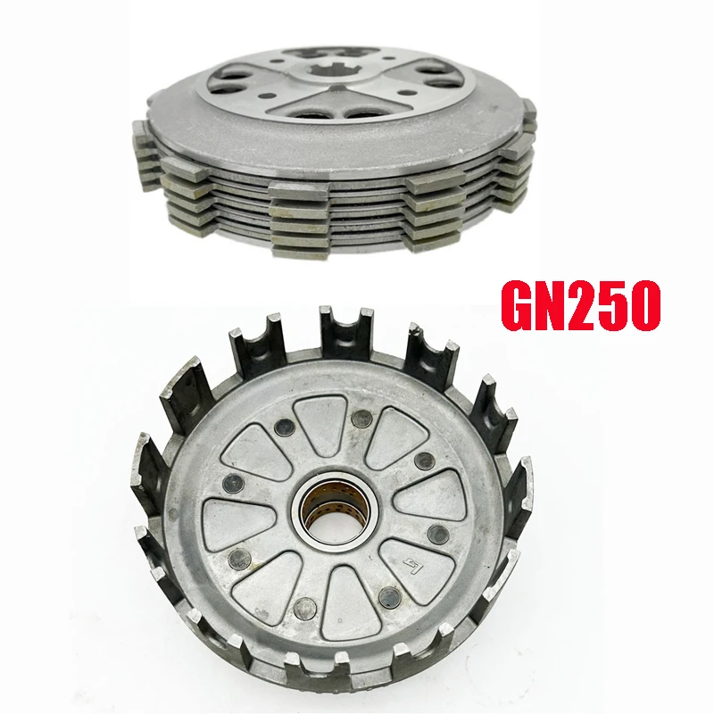 Motorcycle Clutch Friction Part for Suzuki Haojue Qingqi Wangjiang GN250 GS250 INTRUDER-250 WJ250 QS250 SP250 Clutch Center Disc
Motorcycle Clutch Friction Part for Suzuki Haojue Qingqi Wangjiang GN250 GS250 INTRUDER-250 WJ250 QS250 SP250 Clutch Center Disc