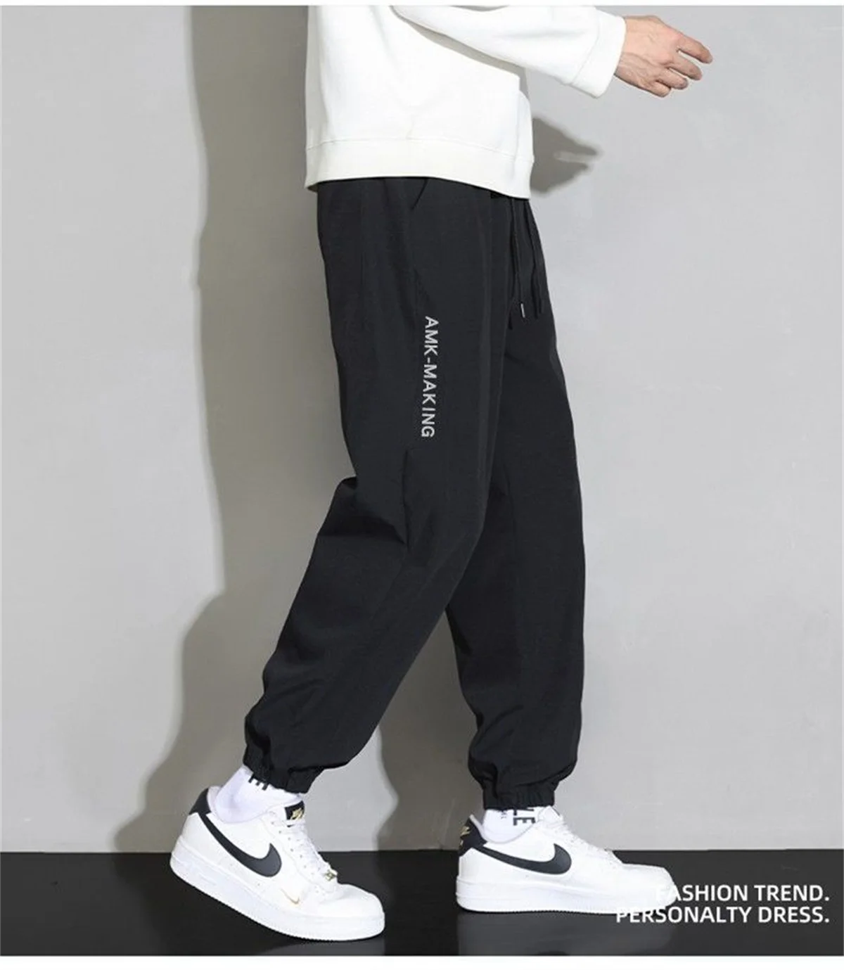 Cool Spring Summer Men Casual Cargo Pants Pockets Black Loose Out Door Elasticity Sports Oversize High Street Pants Males
Cool Spring Summer Men Casual Cargo Pants Pockets Black Loose Out Door Elasticity Sports Oversize High Street Pants Males