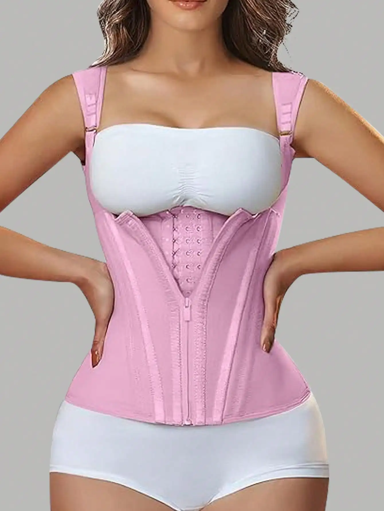 Waist Trainer For Women, Tummy Control Sports Girdle, Workout Body Shaper With Adjustable Shoulder Strap
Waist Trainer For Women, Tummy Control Sports Girdle, Workout Body Shaper With Adjustable Shoulder Strap