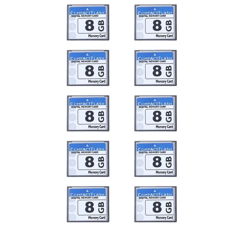 BNVN-10X Professional 8GB Compact Flash Memory Card(White&Blue)
BNVN-10X Professional 8GB Compact Flash Memory Card(White&Blue)
