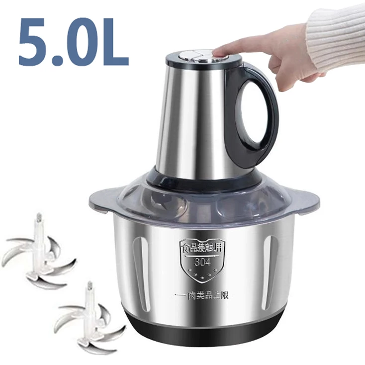 5L Stainless Steel Multifunctional Crusher for Crushing, Cutting, Rolling Pin - Perfect for Crushing Vegetables
5L Stainless Steel Multifunctional Crusher for Crushing, Cutting, Rolling Pin - Perfect for Crushing Vegetables