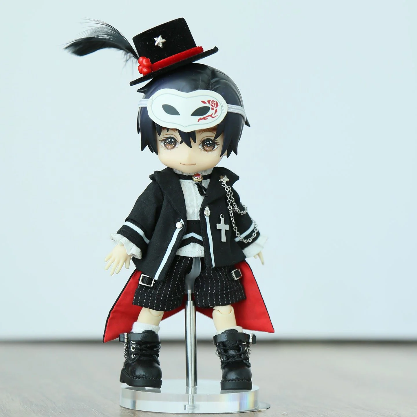 1/12 Doll OB11 Clothes Set Coat + Shirt + Pants + Hat Dark Night Walker Outfit For YMY Tall 14cm Body Clothing Accessories A2556
1/12 Doll OB11 Clothes Set Coat + Shirt + Pants + Hat Dark Night Walker Outfit For YMY Tall 14cm Body Clothing Accessories A2556