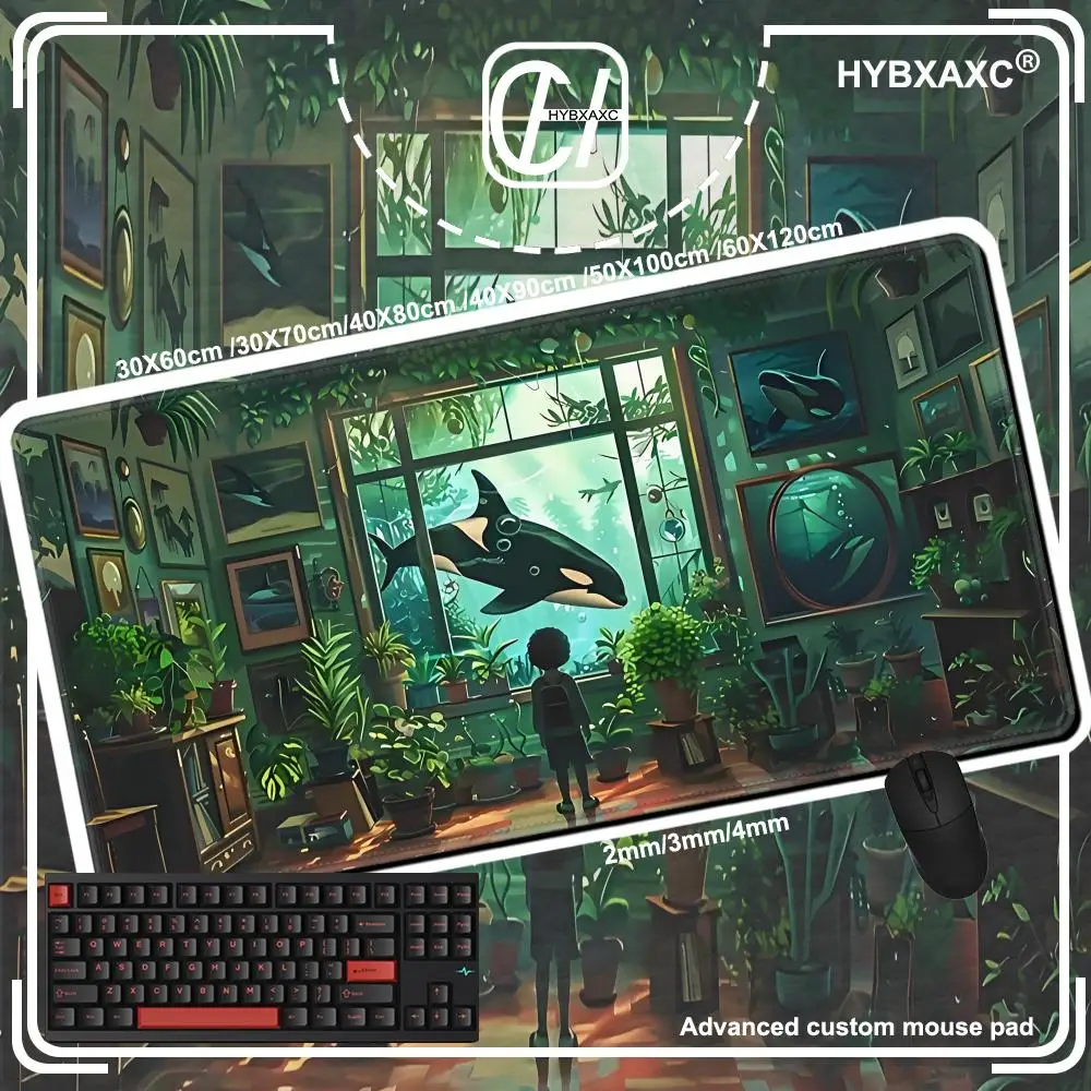 Extra Large Whale & Boy Gaming Mouse Pad New Computer Office Table Mats XXL HD Rubber Anti-slip Keyboard Mousepads Long Desk Mat
Extra Large Whale & Boy Gaming Mouse Pad New Computer Office Table Mats XXL HD Rubber Anti-slip Keyboard Mousepads Long Desk Mat