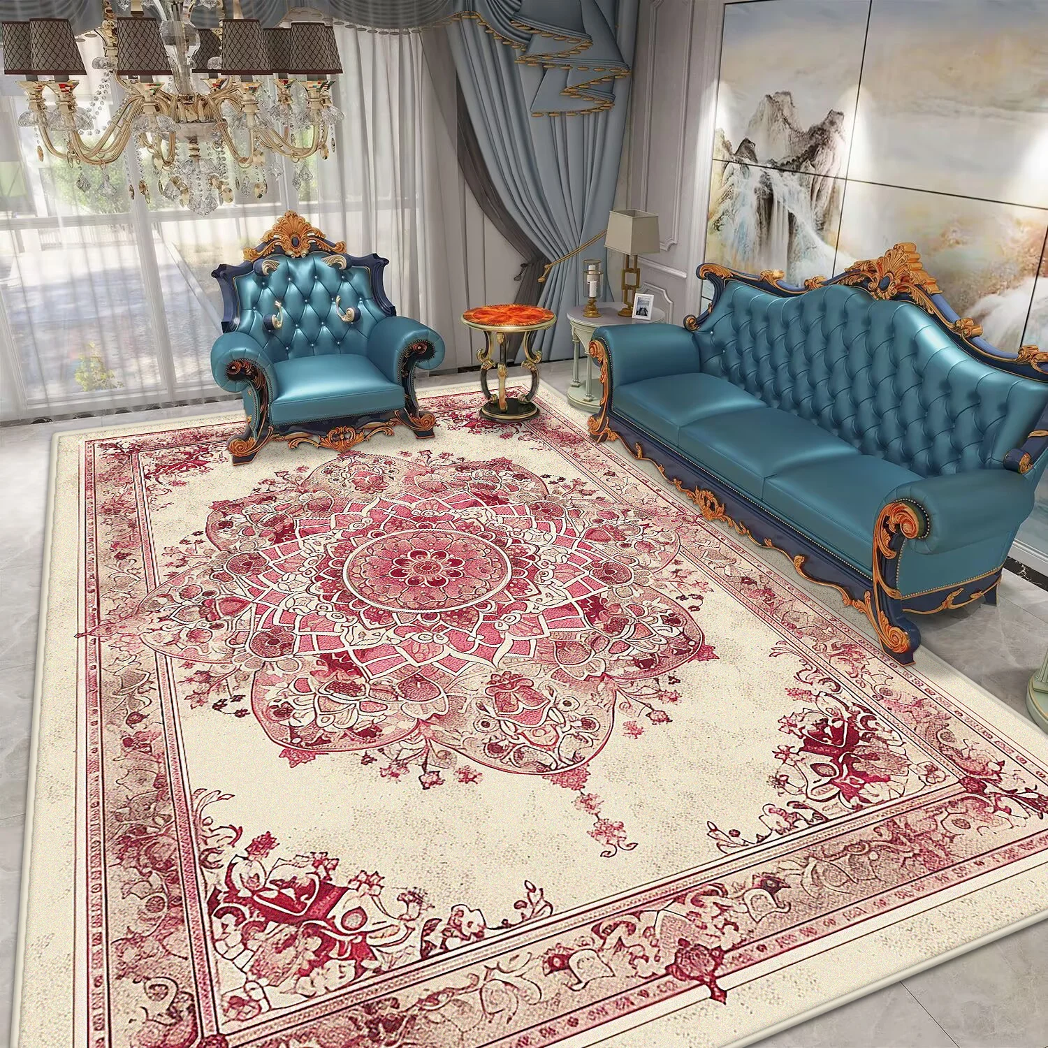 Ретро богемные коврики большого размера, украшение для гостиной, домашний холл отеля, ковер для спальни, дивана, стола, нескользящий напольный коврик, Tapete
Ретро богемные коврики большого размера, украшение для гостиной, домашний холл отеля, ковер для спальни, дивана, стола, нескользящий напольный коврик, Tapete