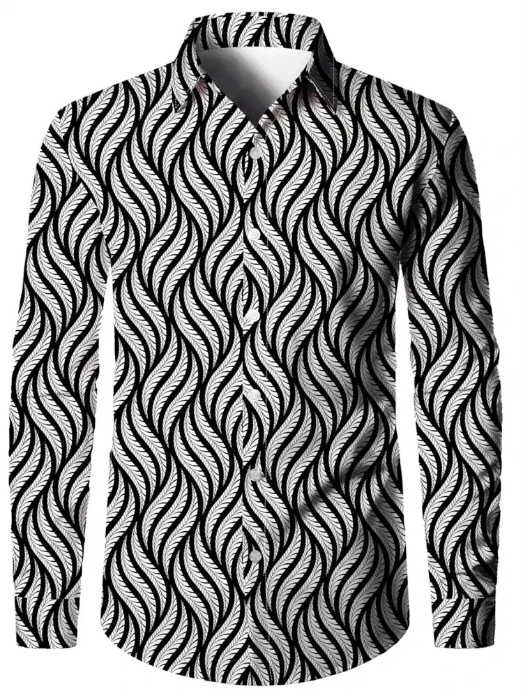 Men's 3D Printed Casual Party Shirt Long Sleeve Lapel Versatile Fall Fashion Long Sleeve Shirt
Men's 3D Printed Casual Party Shirt Long Sleeve Lapel Versatile Fall Fashion Long Sleeve Shirt