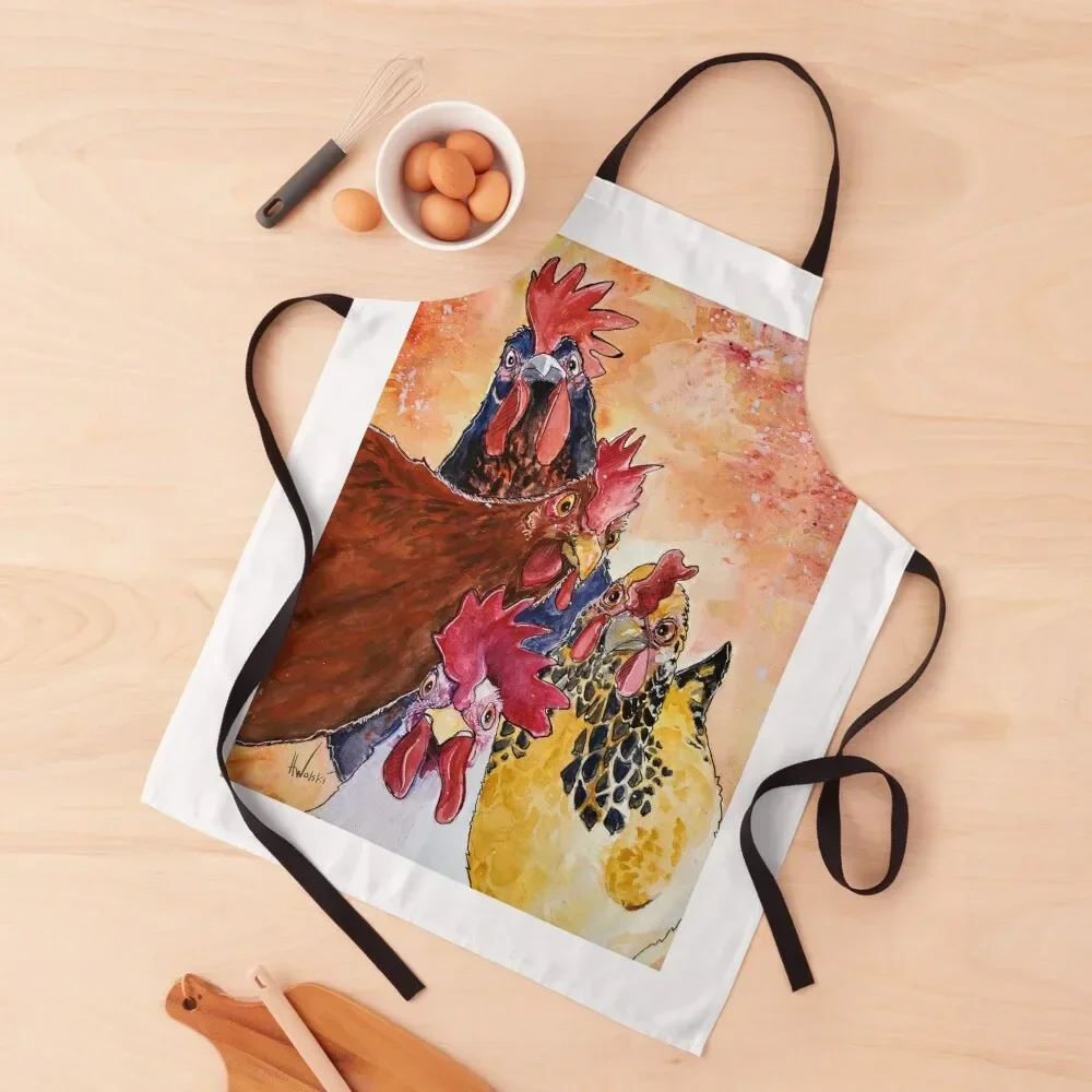 Colorful Hens, "Gossip Gals", Beautiful Chickens Apron christmas kitchen Chef Accessories Apron
Colorful Hens, "Gossip Gals", Beautiful Chickens Apron christmas kitchen Chef Accessories Apron