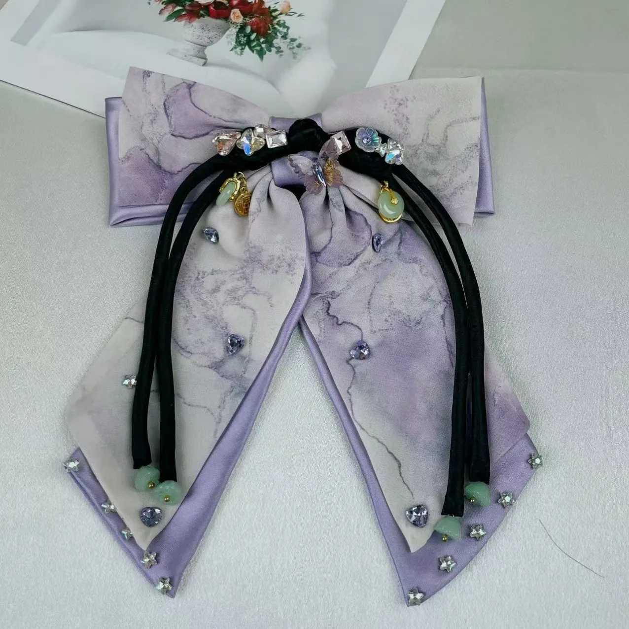 Оригинальная атласная лента-бабочка с шипами в горошек, простая и модная заколка для волос, пружинный зажим, аксессуар для волос
Оригинальная атласная лента-бабочка с шипами в горошек, простая и модная заколка для волос, пружинный зажим, аксессуар для волос