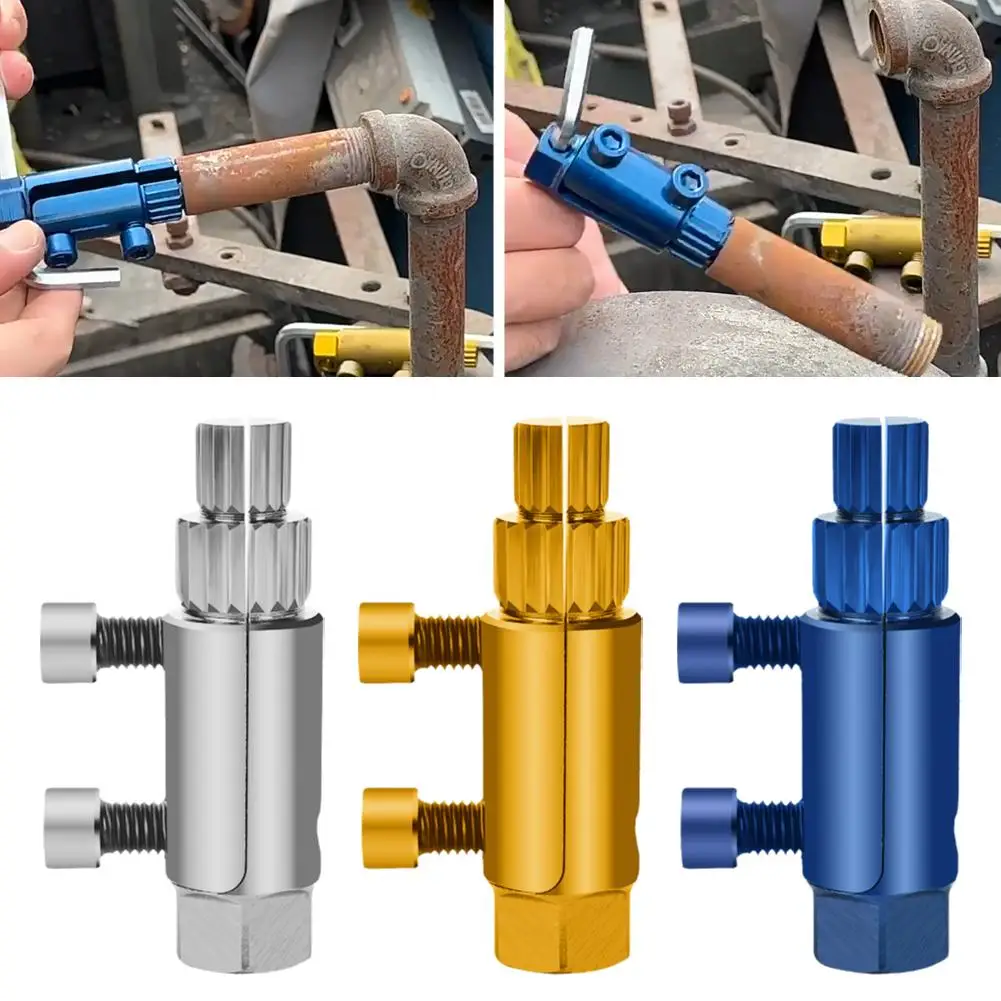 Broken Pipe Thread Extractor for 1/2-3/4 inch DN15/20/25 Pipes Thread Removal Tool for Broken Threads in Faucets/Angle Valv U5T8
Broken Pipe Thread Extractor for 1/2-3/4 inch DN15/20/25 Pipes Thread Removal Tool for Broken Threads in Faucets/Angle Valv U5T8