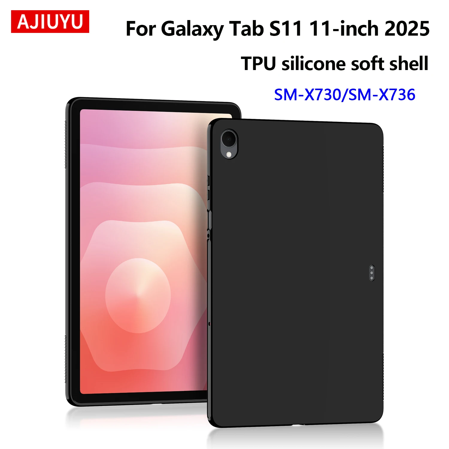 Soft Case for Samsung Galaxy Tab S11 11 Inch 2025 SM-X730 SM-X736 11" Tablet Protecevie Case Silicone TPU Back Cover Shell
Soft Case for Samsung Galaxy Tab S11 11 Inch 2025 SM-X730 SM-X736 11" Tablet Protecevie Case Silicone TPU Back Cover Shell