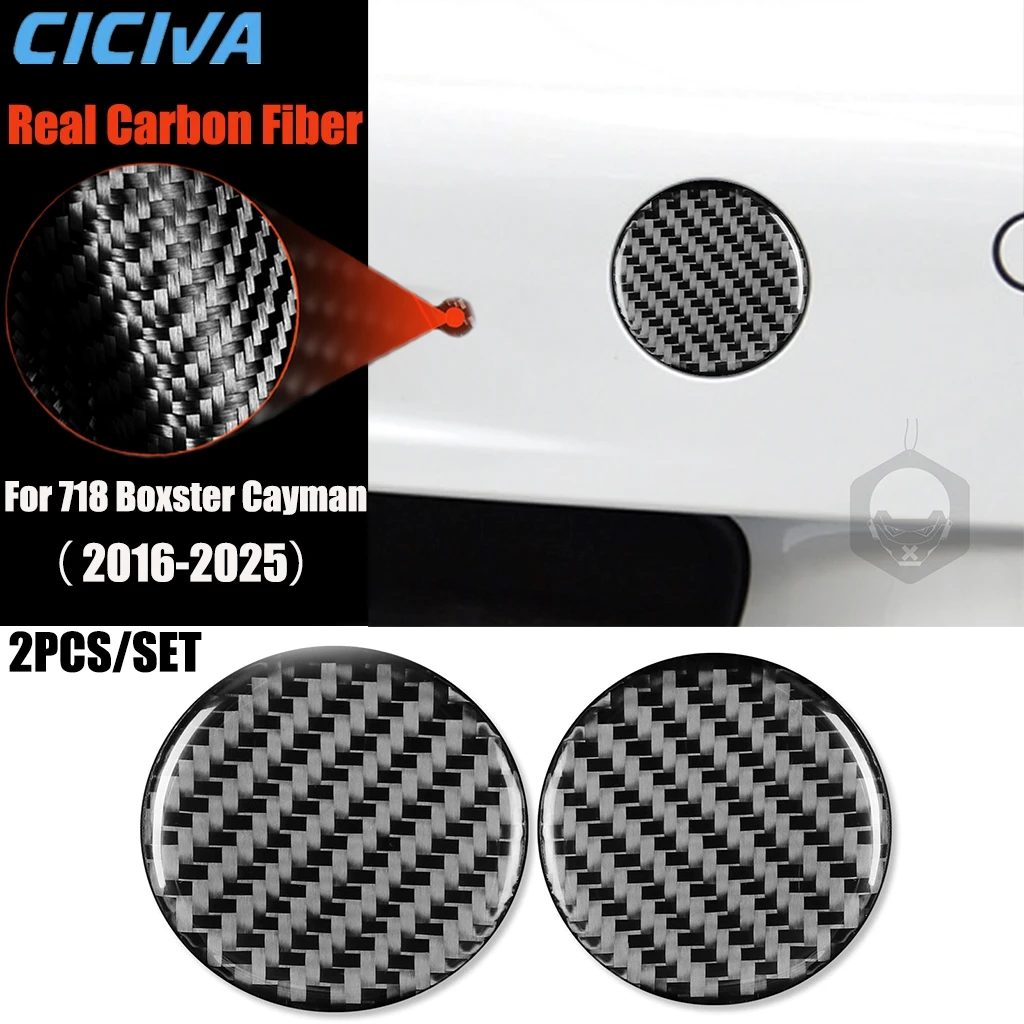 Carbon Fiber Car Accessories Trailer Hitch Modified Exterior Trim Cover Sticker For Porsche 718 982 Boxster Cayman 2016-2025
Carbon Fiber Car Accessories Trailer Hitch Modified Exterior Trim Cover Sticker For Porsche 718 982 Boxster Cayman 2016-2025