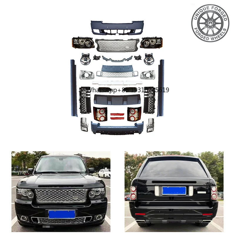 26 style 2010 Car Modification Genesis Front and Rear Bumpers Headlights Taillights Body Kit Upgrade For Range Rover Executive
26 style 2010 Car Modification Genesis Front and Rear Bumpers Headlights Taillights Body Kit Upgrade For Range Rover Executive