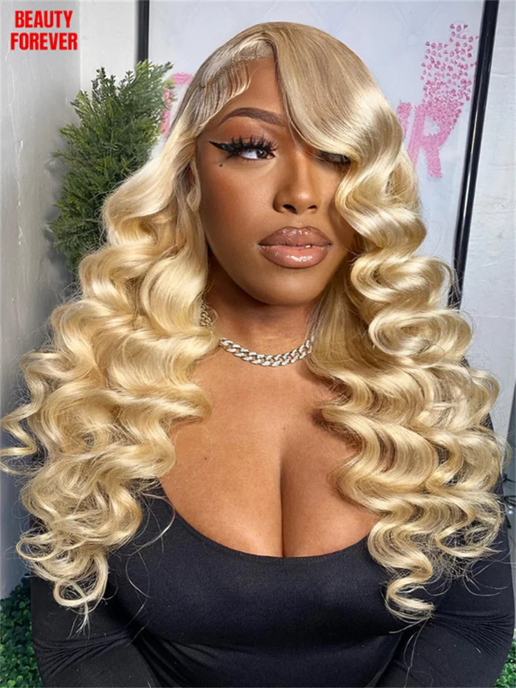 Beautyforever #613 Blonde Transparent Full Lace Wigs 100% Brazilian Body Wave Human Hair Wig Breathable Cap 180% Density
Beautyforever #613 Blonde Transparent Full Lace Wigs 100% Brazilian Body Wave Human Hair Wig Breathable Cap 180% Density