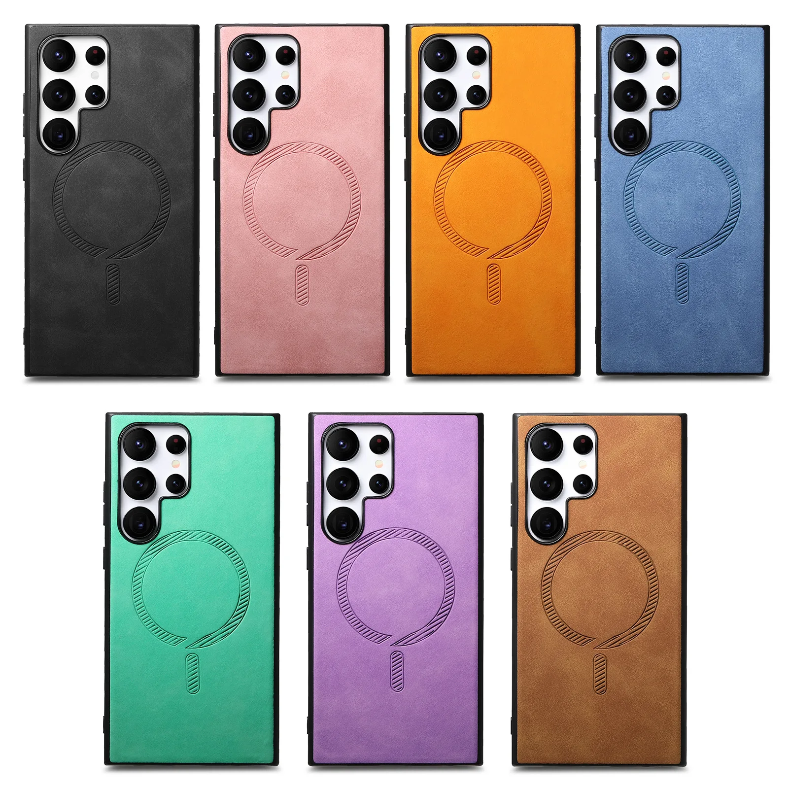 Magnetic Colour Case For Samsung Galaxy S24 Ultra S23 Wireless Charging Fashion PU Cover For S24 Plus S23 FE S24Ultra S23Plus
Magnetic Colour Case For Samsung Galaxy S24 Ultra S23 Wireless Charging Fashion PU Cover For S24 Plus S23 FE S24Ultra S23Plus