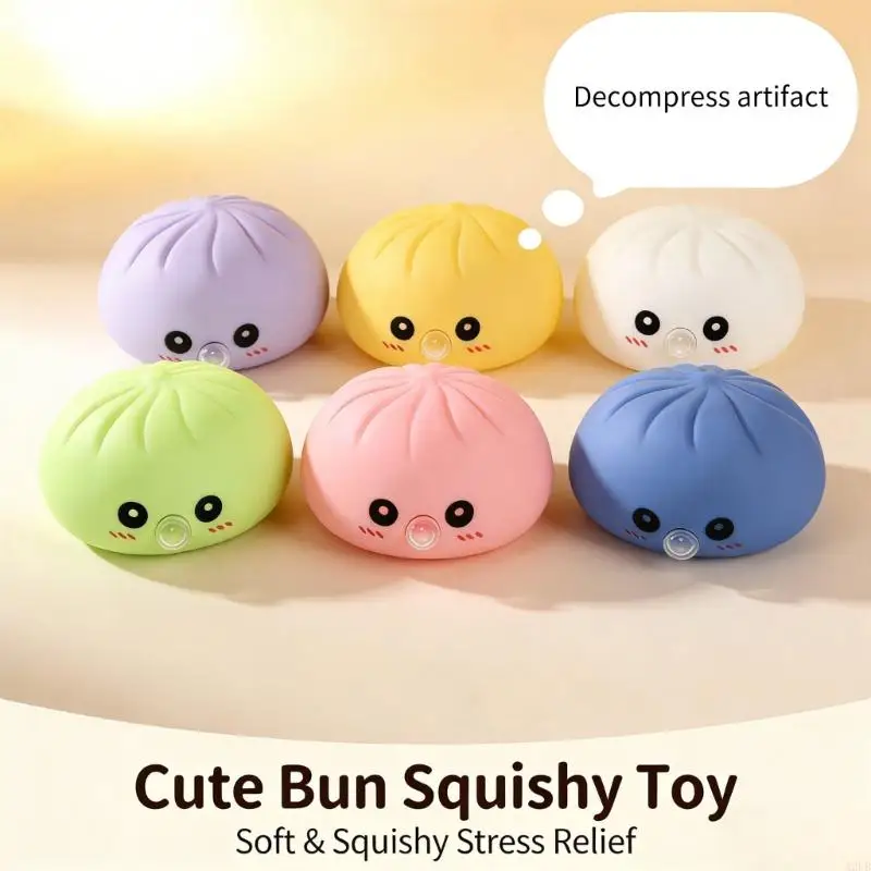 Dumpling Steamed Stuffed Bun Squeeze Toy Blowing Bubble Squeeze Toy For Adults Kids Office Travel A2UB
Dumpling Steamed Stuffed Bun Squeeze Toy Blowing Bubble Squeeze Toy For Adults Kids Office Travel A2UB