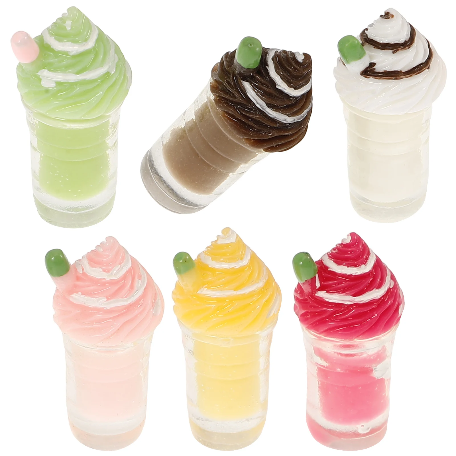 6 Pcs Simulation Coffee Cup Plastic Decorative Mini Drinks House Accessory Mini Kitchen Food Set Realistic Appearance
6 Pcs Simulation Coffee Cup Plastic Decorative Mini Drinks House Accessory Mini Kitchen Food Set Realistic Appearance