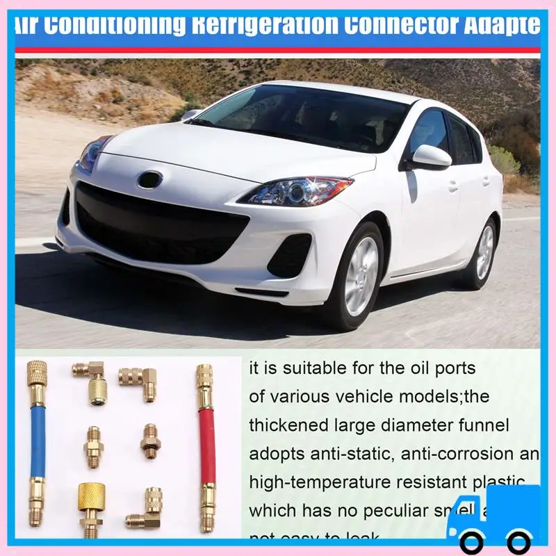 Прочный 8 шт. автомобильный кондиционер для охлаждения R134A R12 универсальный конвертер адаптеры для кондиционера разъем
Прочный 8 шт. автомобильный кондиционер для охлаждения R134A R12 универсальный конвертер адаптеры для кондиционера разъем