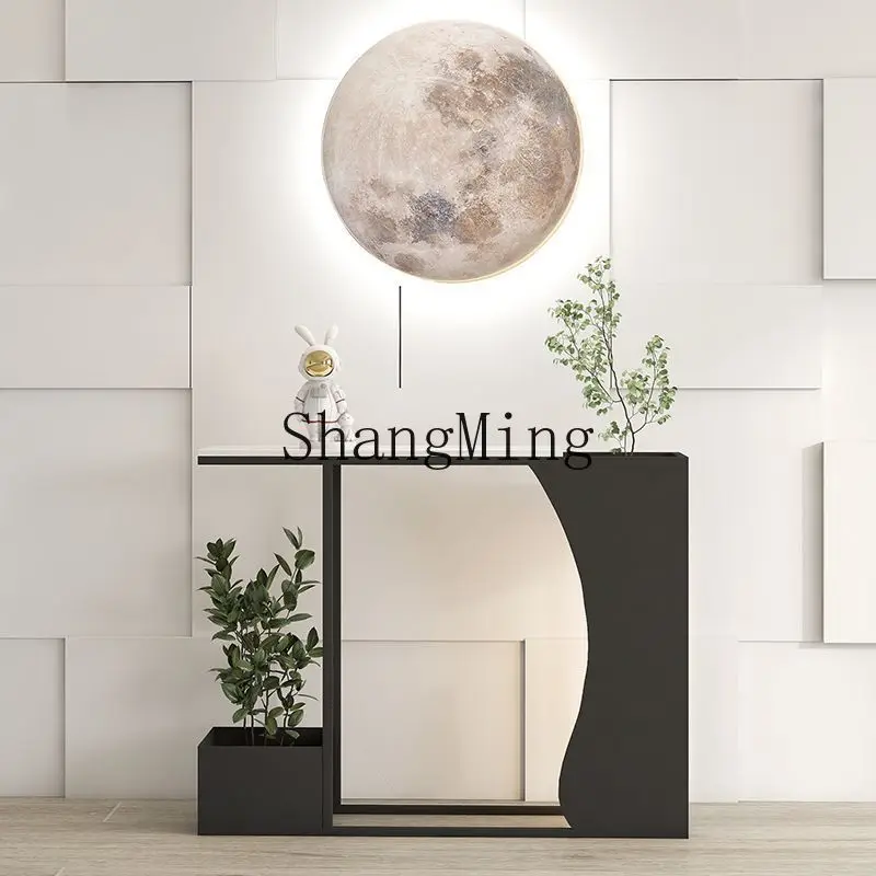 FG modern entrance table wrought iron light luxury extremely narrow entrance hall corridor marble entrance light luxury style
FG modern entrance table wrought iron light luxury extremely narrow entrance hall corridor marble entrance light luxury style