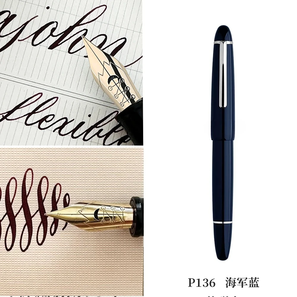 New MAJOHN P136 P139 P138 Soft Flex Nib Fountain Pen 0.4-2.0mm Classic Softness Flexible Nib Business Flourish Writing Pen
New MAJOHN P136 P139 P138 Soft Flex Nib Fountain Pen 0.4-2.0mm Classic Softness Flexible Nib Business Flourish Writing Pen