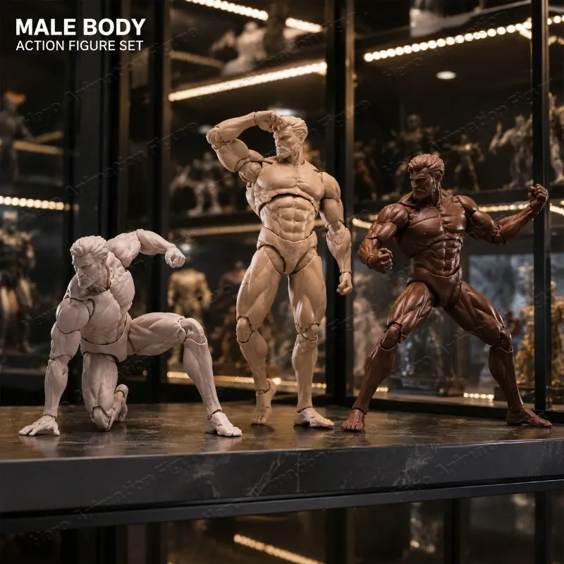 In Stock INART MORFIG Blank Male Body 1/12 Action Figure (BlankBody-01) Action Model Toy QUEEN STUDIOS WF Collection
In Stock INART MORFIG Blank Male Body 1/12 Action Figure (BlankBody-01) Action Model Toy QUEEN STUDIOS WF Collection