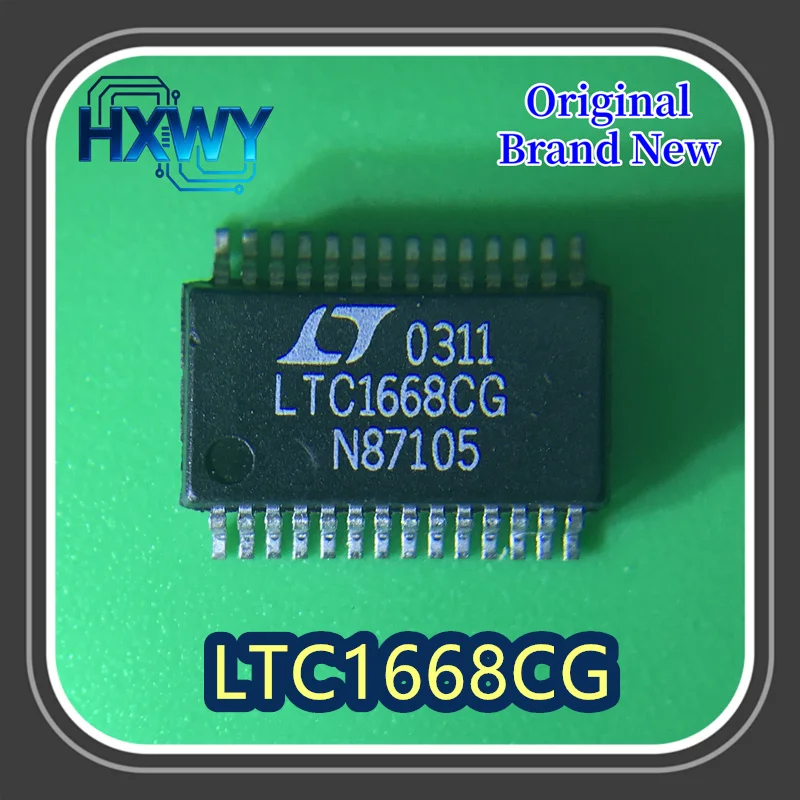 (1/10 piece) LTC1668CG LTC1668 SSOP28 packaged analog-to-digital converter brand new and original.
(1/10 piece) LTC1668CG LTC1668 SSOP28 packaged analog-to-digital converter brand new and original.