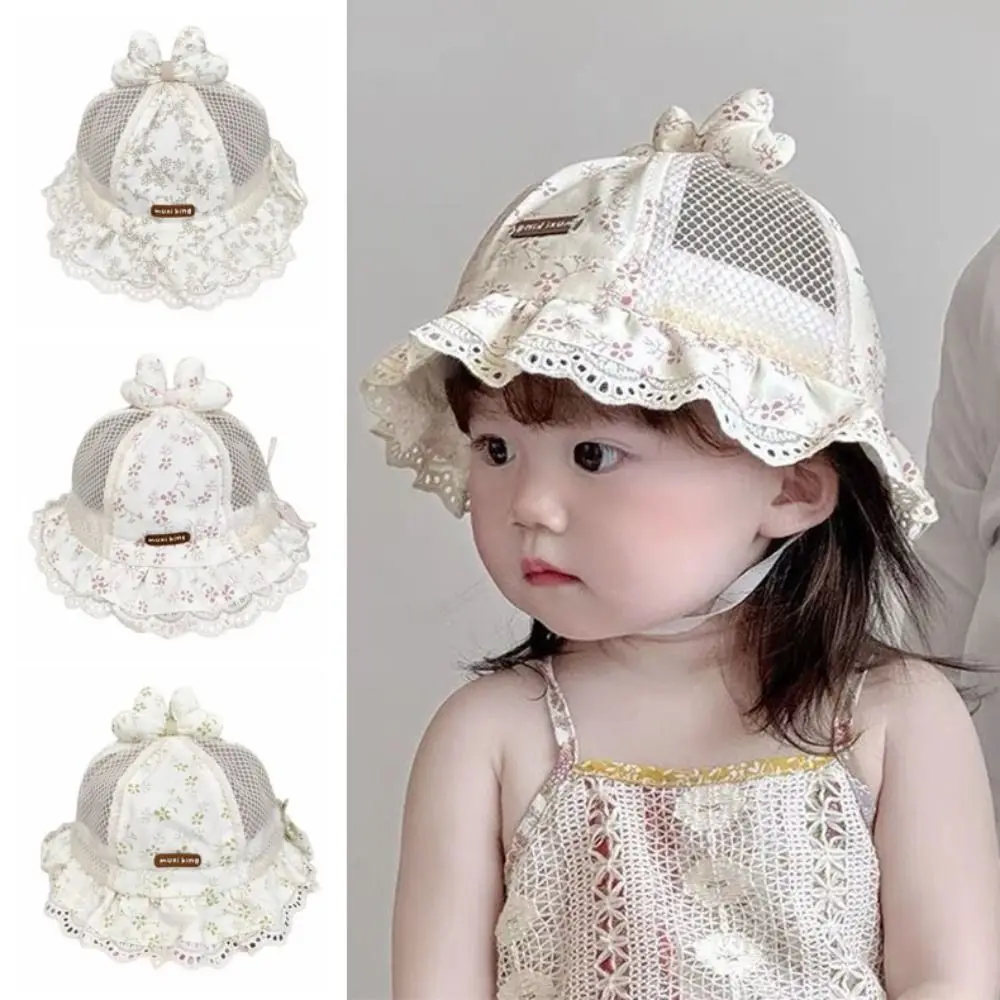 Mesh Kids Baseball Cap Breathable Bowknot Flower Infant Sun Hat Adjustable Lightweight Baby Sunscreen Hat Outdoor Activities
Mesh Kids Baseball Cap Breathable Bowknot Flower Infant Sun Hat Adjustable Lightweight Baby Sunscreen Hat Outdoor Activities
