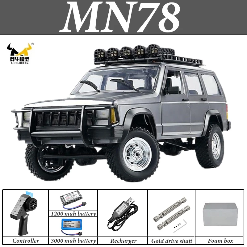 MN78 1:12 Полномасштабная модель MN Версия RTR Радиоуправляемый автомобиль 2,4G 4WD 280 Пропорциональный внедорожный радиоуправляемый автомобиль с дистанционным управлением для мальчиков Подарки
MN78 1:12 Полномасштабная модель MN Версия RTR Радиоуправляемый автомобиль 2,4G 4WD 280 Пропорциональный внедорожный радиоуправляемый автомобиль с дистанционным управлением для мальчиков Подарки