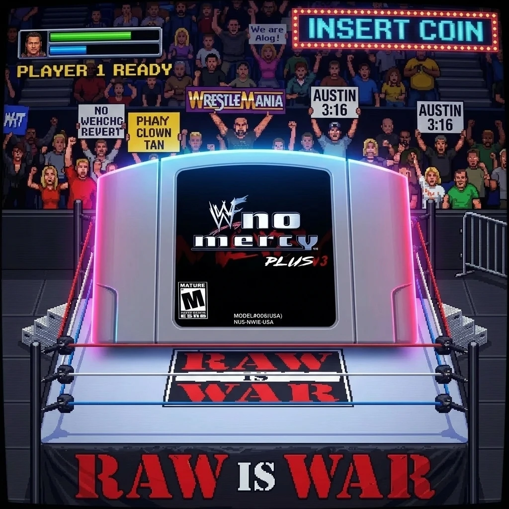 64 Bit Game Card WF No Mercy Plus V3.0 in Summer 64 - Pre-flashed v2.20.0 for Save Support - English Version for N64
64 Bit Game Card WF No Mercy Plus V3.0 in Summer 64 - Pre-flashed v2.20.0 for Save Support - English Version for N64