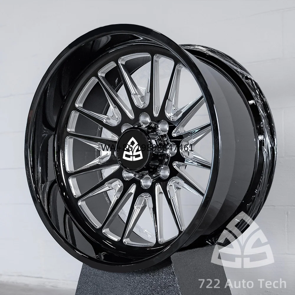 Concave Custom Forged Wheels Gloss Black Milled Forged Truck Wheel Luxury high-end customization
Concave Custom Forged Wheels Gloss Black Milled Forged Truck Wheel Luxury high-end customization