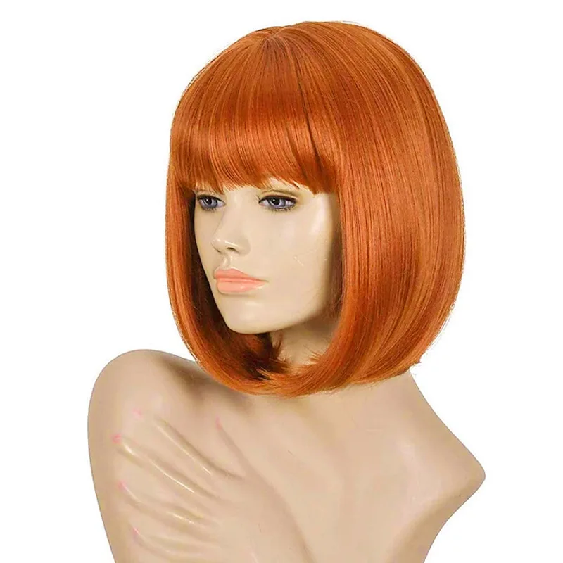 New Arrivals European and American Style Wig with Bangs, Bob Cut, Student Wig, Short HairBOBColorful Anime Halloween Head
New Arrivals European and American Style Wig with Bangs, Bob Cut, Student Wig, Short HairBOBColorful Anime Halloween Head
