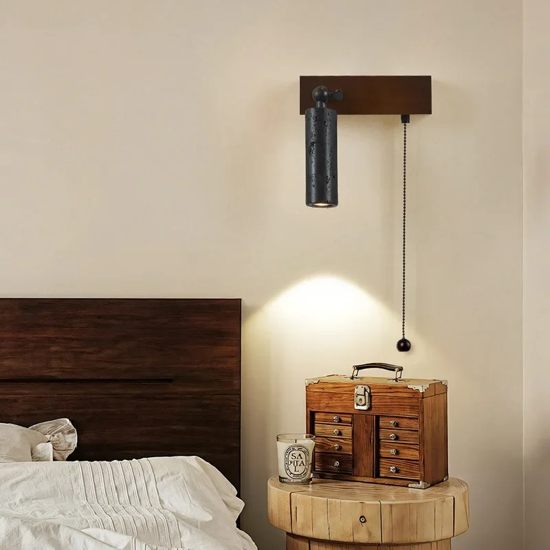 SANDYHA Japanese LED Wall Lamp Black Yellow Cave Stone Design Bedroom Bedhead Lighting Fixture Living Room Decor Stylish Home
SANDYHA Japanese LED Wall Lamp Black Yellow Cave Stone Design Bedroom Bedhead Lighting Fixture Living Room Decor Stylish Home