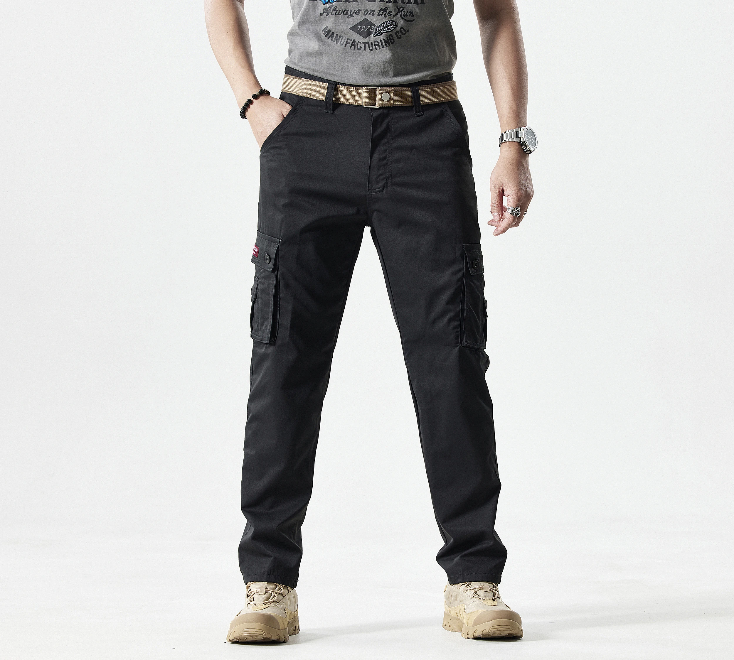 Men's New Trendy Slim-Fit Cargo Pants, Straight Leg, Versatile Multi-Pocket Casual Trousers 89555
Men's New Trendy Slim-Fit Cargo Pants, Straight Leg, Versatile Multi-Pocket Casual Trousers 89555