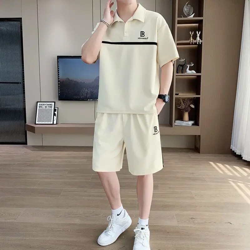 Men Summer 2026 Casual Polo Shirt Sport Outfit Set Thin Light Breathable Streetwear Trendy Brand New Arrival
Men Summer 2026 Casual Polo Shirt Sport Outfit Set Thin Light Breathable Streetwear Trendy Brand New Arrival