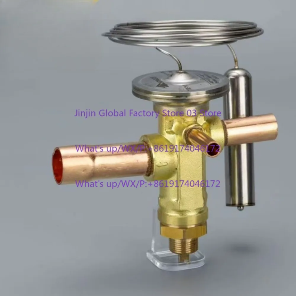 Thermal expansion valve R22 refrigeration central air conditioning cold storage welding shut-off valve external balance valve
Thermal expansion valve R22 refrigeration central air conditioning cold storage welding shut-off valve external balance valve
