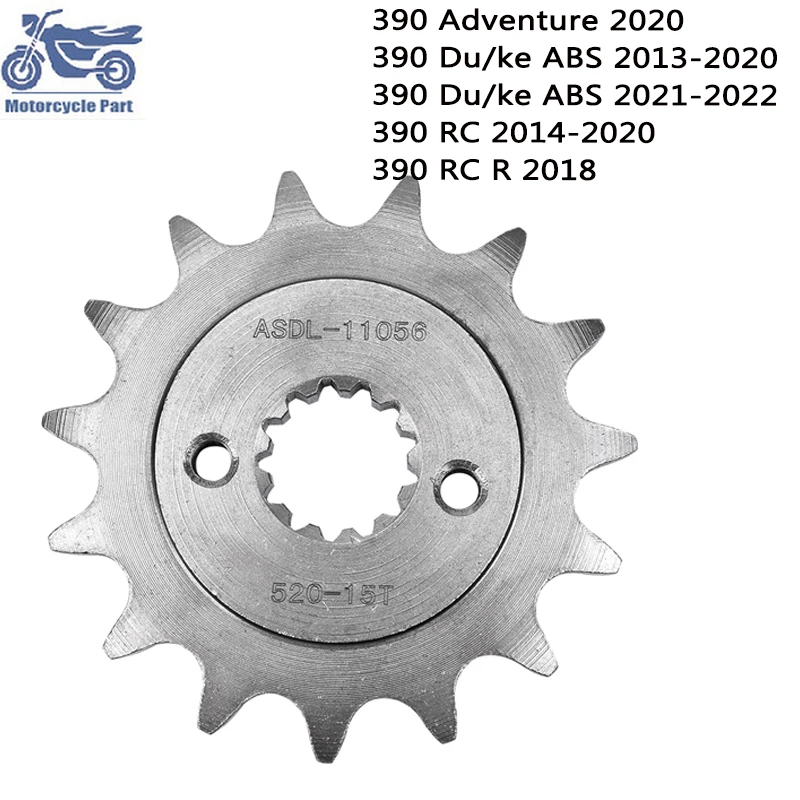 520-15T 520 15 Tooth 15T Drive Front Sprocket Gear For 390 Adventure RC Du/ke ABS
520-15T 520 15 Tooth 15T Drive Front Sprocket Gear For 390 Adventure RC Du/ke ABS