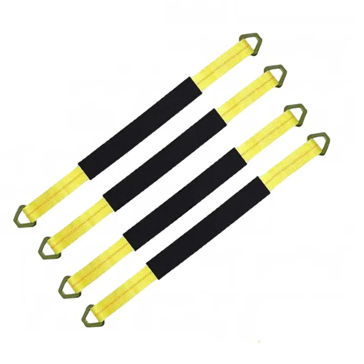 ABXHH 4 Pack of 24x2inch Axle Strap with Protective Sleeve and D-Ring for Securing Car Transport, Axle Tie Down Straps
ABXHH 4 Pack of 24x2inch Axle Strap with Protective Sleeve and D-Ring for Securing Car Transport, Axle Tie Down Straps