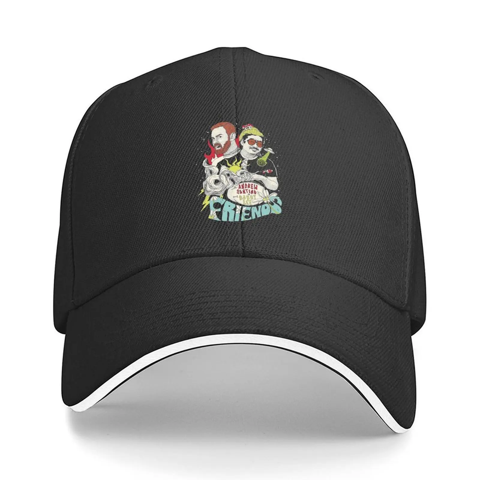 Andrew Santino & Bobby Lee Bad Friends Hosts Baseball Cap fashionable Hood Anime Women's Golf Wear Men's
Andrew Santino & Bobby Lee Bad Friends Hosts Baseball Cap fashionable Hood Anime Women's Golf Wear Men's