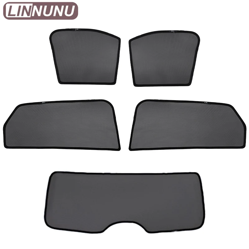 LINNUNU Magnetic Car Sunshade For MG4 EV 2022-2025 Side Window Mesh Curtain interior Summer UV Protection Privacy accessories
LINNUNU Magnetic Car Sunshade For MG4 EV 2022-2025 Side Window Mesh Curtain interior Summer UV Protection Privacy accessories