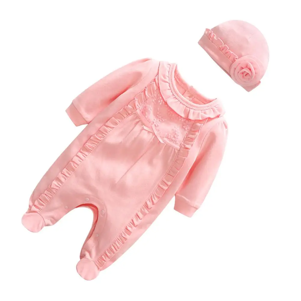 2pcs 66cm Infant Cotton Sleeve Jumpsuits with Hat for Infant Newborn Girls (Pink)
2pcs 66cm Infant Cotton Sleeve Jumpsuits with Hat for Infant Newborn Girls (Pink)