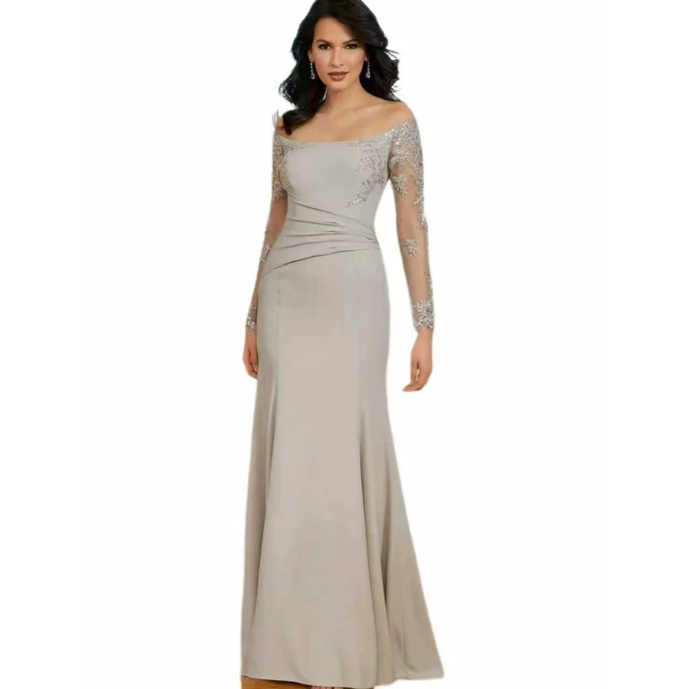 Customized Formal Occasion Wedding Party Gowns Strapless Mermaid Mother Dresses Lace Elegant Off Shoulder New Dress
Customized Formal Occasion Wedding Party Gowns Strapless Mermaid Mother Dresses Lace Elegant Off Shoulder New Dress