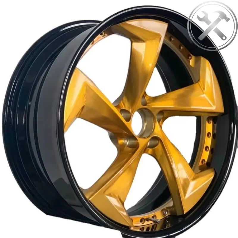 Gold and Black Forged Wheel Rims 16 17 18 19 20 21 Inch Deep Lip Alloy Modified Wheels
Gold and Black Forged Wheel Rims 16 17 18 19 20 21 Inch Deep Lip Alloy Modified Wheels